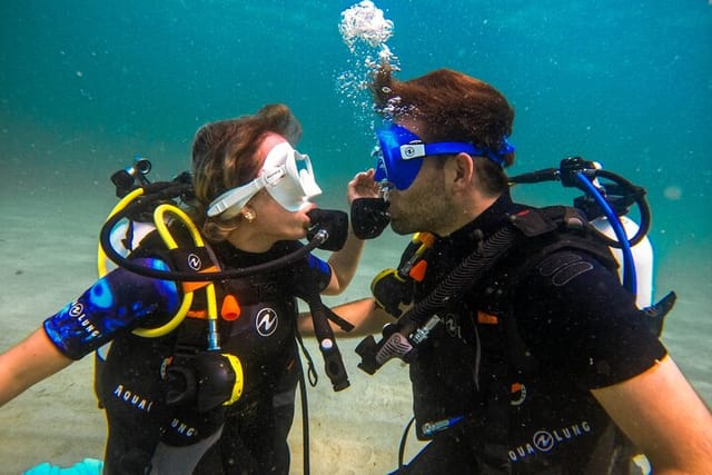 Scuba diving is love